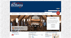 Desktop Screenshot of bethanypresby.org